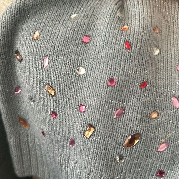 2 Knit Hats W/Faux Fur Pom Pom Bundle - Picture 3 of 9